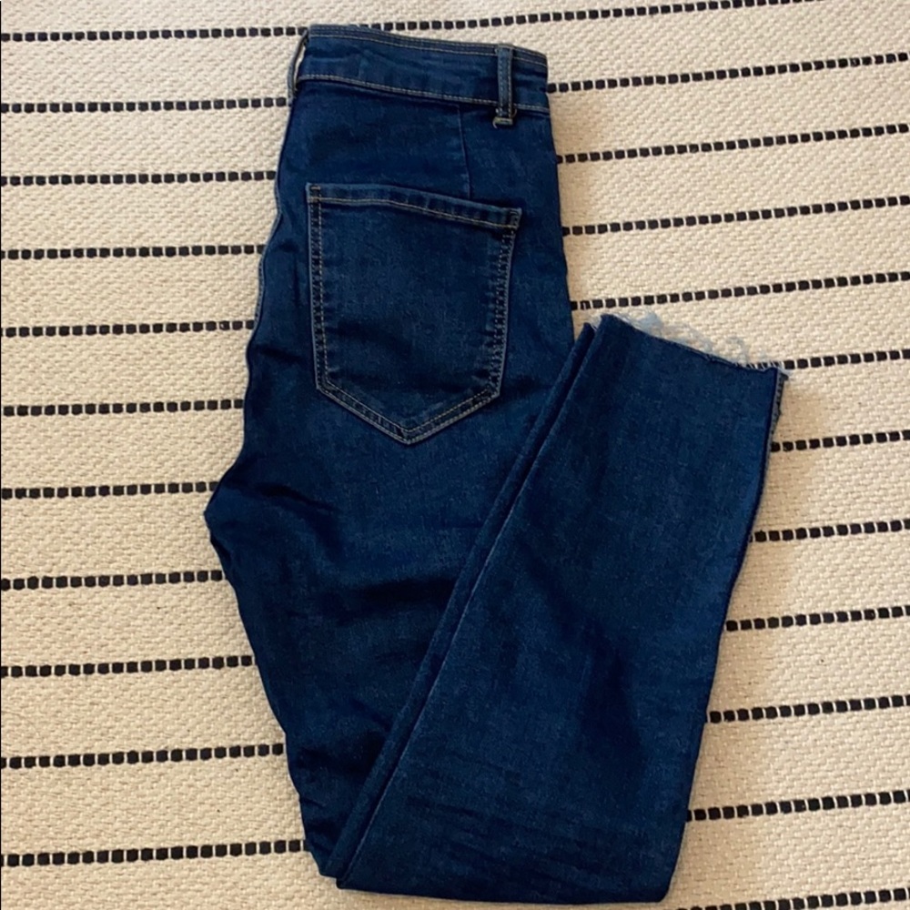 Zara High Waisted Skinny Jeans